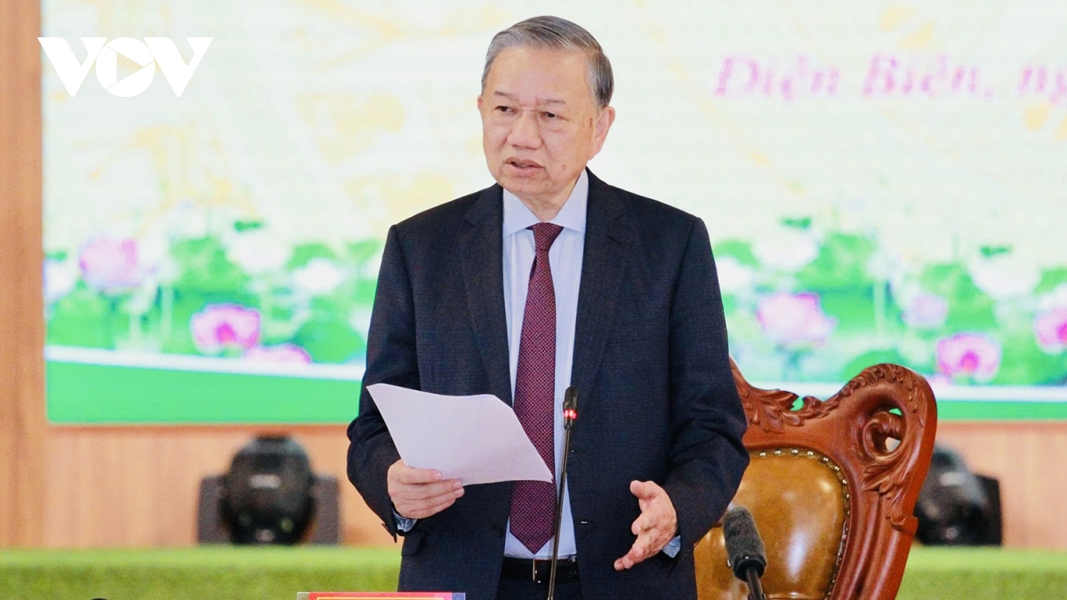 Tổng Bí thư Tô Lâm chủ trì buổi làm việc với lãnh đạo tỉnh Điện Biên